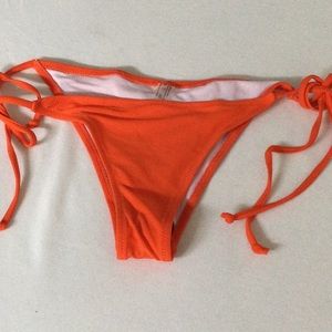 Orange String bottoms